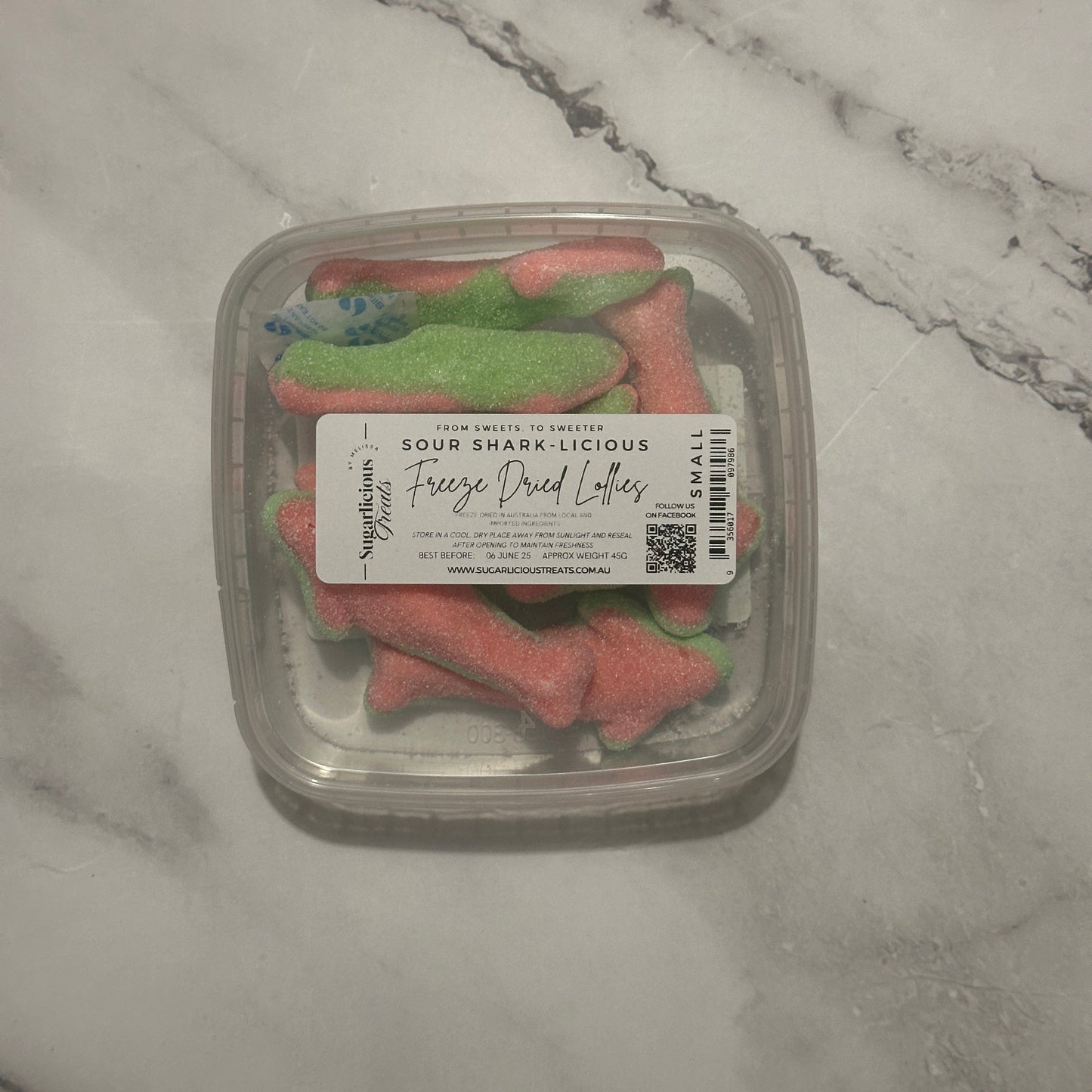 Freeze Dried Sour Shark-Licious 50g